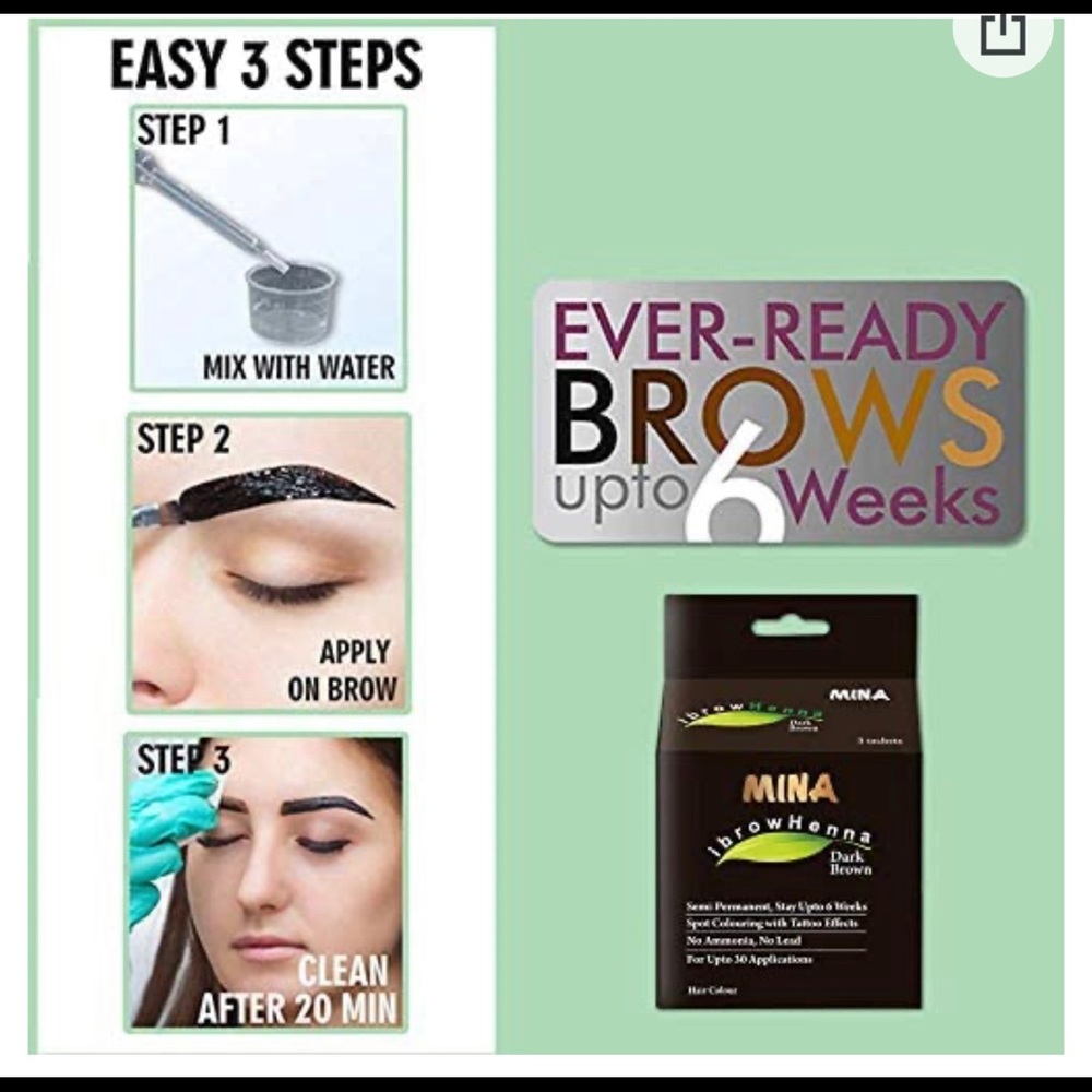 New 🤎 MINA ibrow Henna copper BROWN